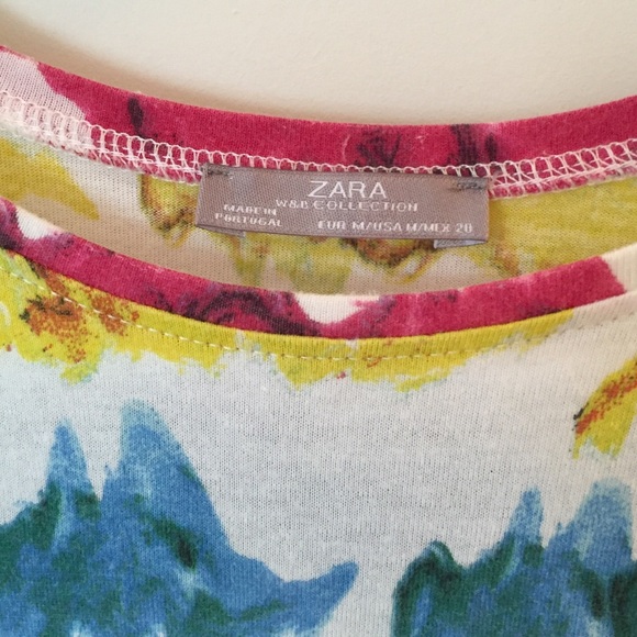 ZARA Colorful top - Picture 3 of 4